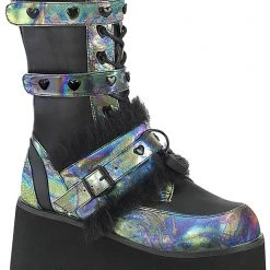 Demonia Mad World Party Monster Platform Boots