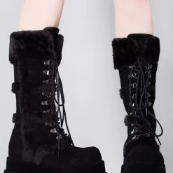 Demonia The Great Fantastic Furget Me Not Platform Boots