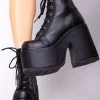 Demonia Here For Trouble Platform Boots Shoes