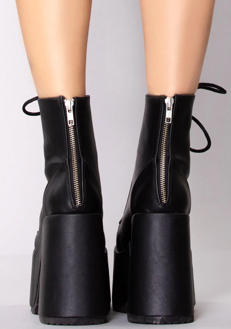 Demonia Here For Trouble Platform Boots Shoes 5 Demonia Here For Trouble Platform Boots Shoes
