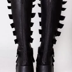 Demonia Shoes Restricted Access Plaform Boots