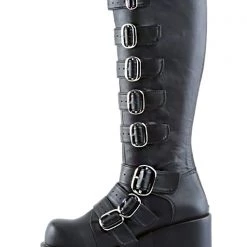 Demonia Shoes Restricted Access Plaform Boots
