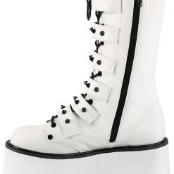 Demonia Mad World Sudden Death Platform Boots