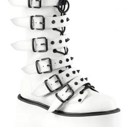 Demonia Mad World Sudden Death Platform Boots