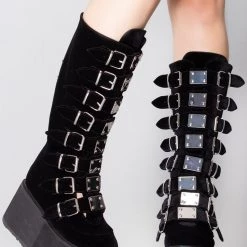 Demonia Immortality Platform Boots