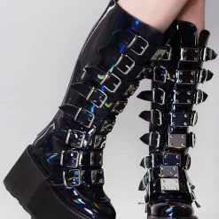 Demonia Delusional Dream Platform Boots