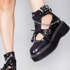 Demonia Paranoia Agent Platform Boots Shoes