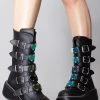 Demonia Fatally Yours Platform Boots