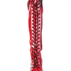 Demonia She Wants Revenge Thigh High Platform Boots