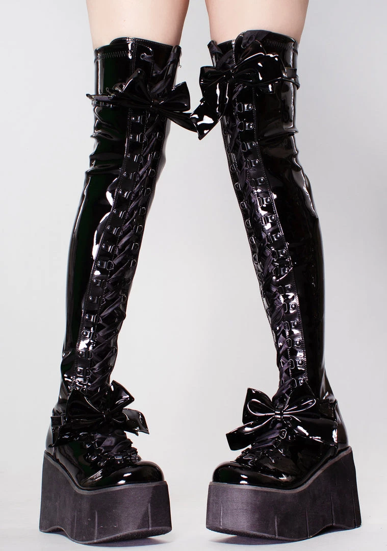 Demonia Maso-Kissed Platform Boots Shoes 3 Demonia Maso-Kissed Platform Boots Shoes