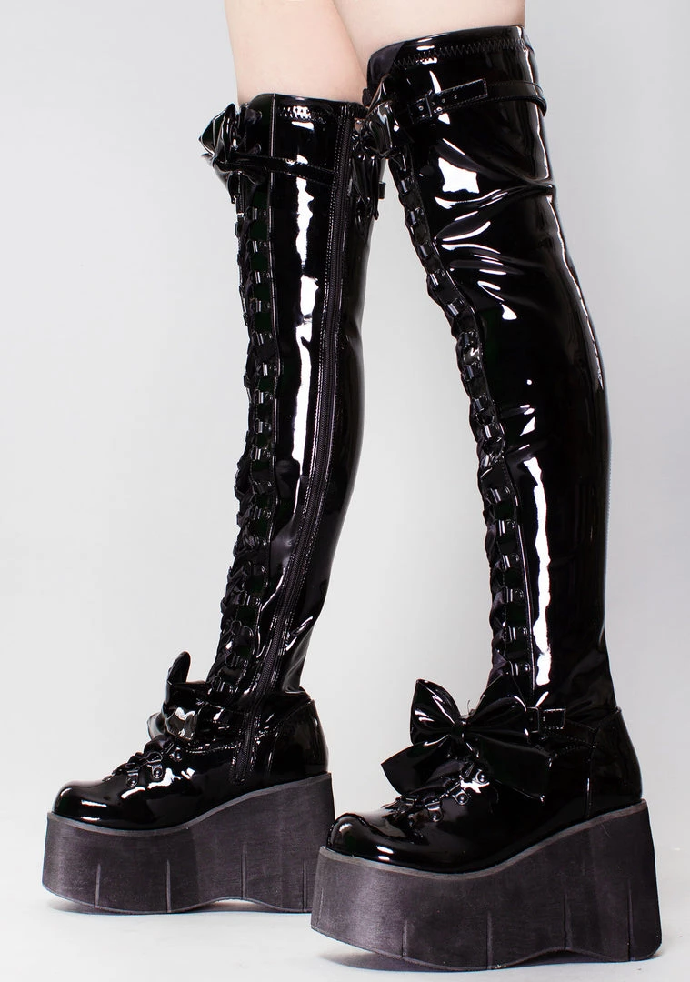 Demonia Maso-Kissed Platform Boots Shoes 4 Demonia Maso-Kissed Platform Boots Shoes