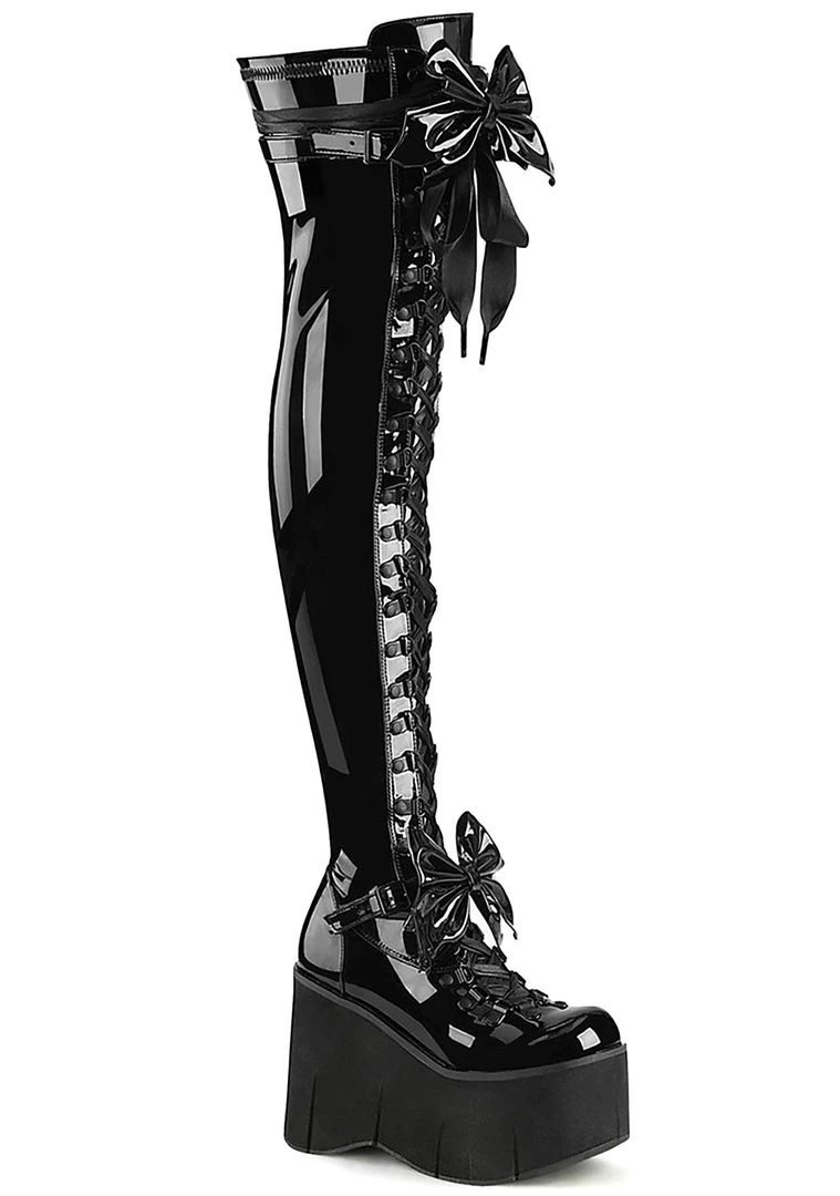 Demonia Maso-Kissed Platform Boots Shoes 6 Demonia Maso-Kissed Platform Boots Shoes