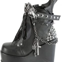 Demonia Fang Fatale Platform Heels