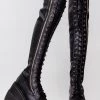 Demonia Dangerous Conviction Thigh-High Platform Boots The Great Fantastic
