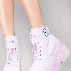 Demonia Miss Behave Platform Boots Shoes