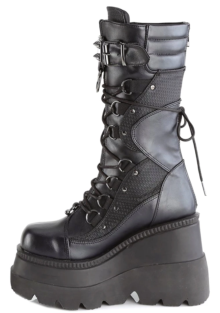 Demonia Disruptive Behavior Platform Boots Shoes 8 Demonia Disruptive Behavior Platform Boots Shoes