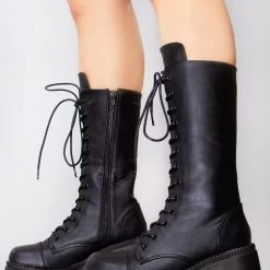 Demonia Shoes Dark Stalker Platform Boots