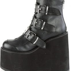 Demonia The Great Fantastic Derezzed Platform Boots