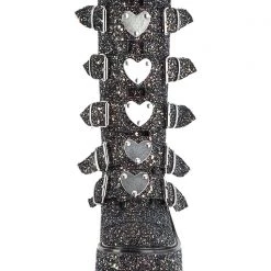 Demonia The Great Fantastic Supernovae Glittered Platform Boots