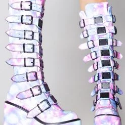 Demonia Mad World Galaxy Burst Platform Boots