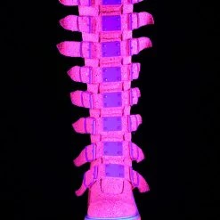 Demonia Sugar Rush UV Reactive Platform Boots