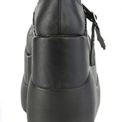 Demonia Mad World Miss Fortune Platform Wedge Heel