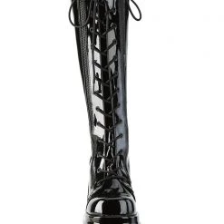Demonia Dark Wave Platform Boots