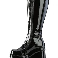 Demonia Dark Wave Platform Boots