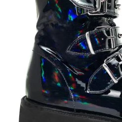 Demonia Shoes Necromancer Platform Boots