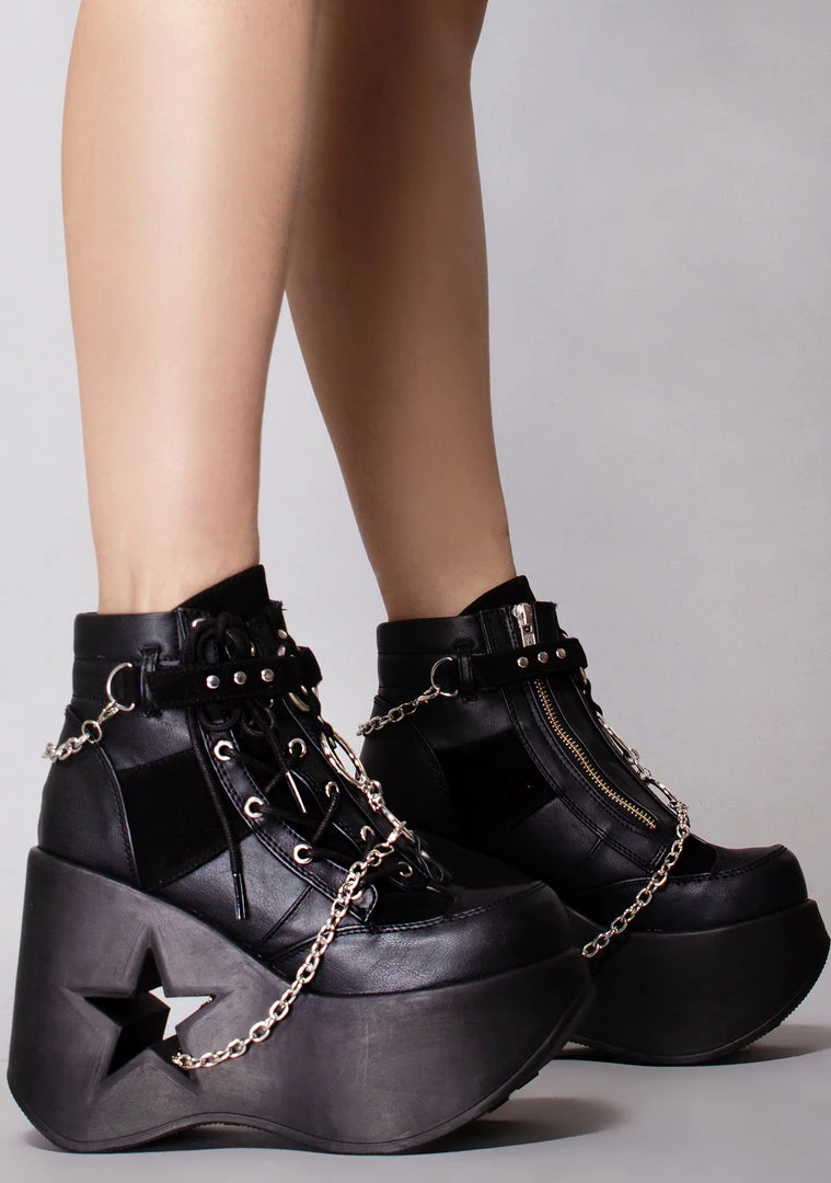 Demonia Dark Voodoo Platform Boots 3 Demonia Dark Voodoo Platform Boots