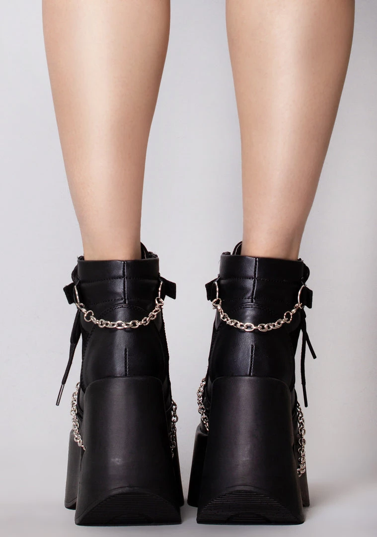 Demonia Dark Voodoo Platform Boots 5 Demonia Dark Voodoo Platform Boots