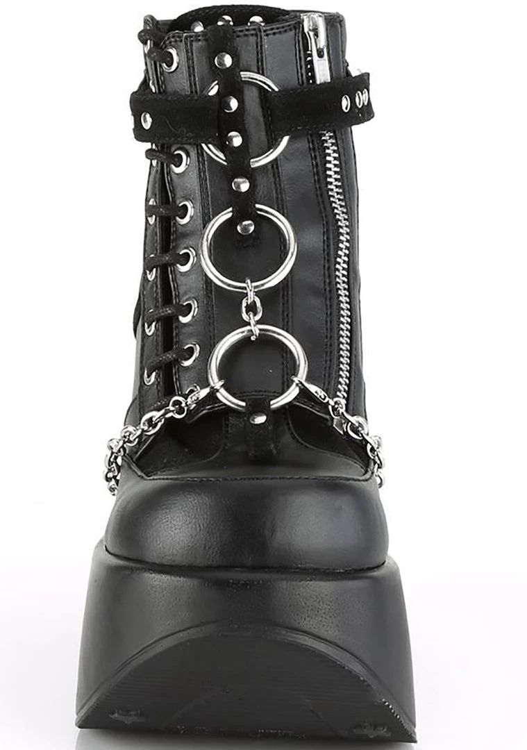 Demonia Dark Voodoo Platform Boots 7 Demonia Dark Voodoo Platform Boots