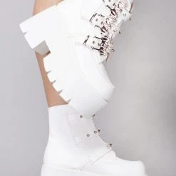 Demonia Heaven Can Wait Platform Boots