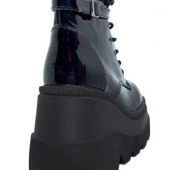 Demonia Shaker Hologram Platform Boots In Black Shoes 15 Demonia Shaker Hologram Platform Boots In Black Shoes