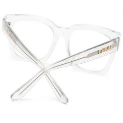 Dime Optics Anonymous Blue Light Glasses In Clear Crystal