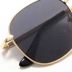 Dime Optics New Avalon Sunglasses In Matte Gold/Grey