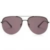 Dime Optics The Great Fantastic Cienega Sunglasses In Black/Grey
