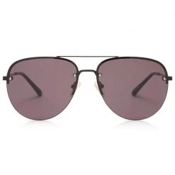 Dime Optics The Great Fantastic Cienega Sunglasses In Black/Grey