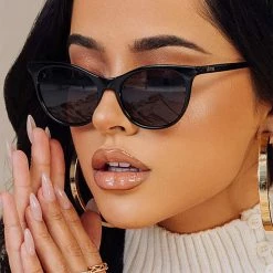 Dime Optics X Becky G The G Sunglasses In Black/Grey 17 Dime Optics X Becky G The G Sunglasses In Black/Grey