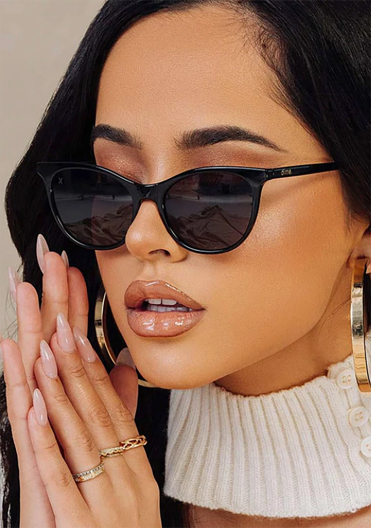 Dime Optics X Becky G The G Sunglasses In Black/Grey 10 Dime Optics X Becky G The G Sunglasses In Black/Grey
