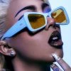 Dime Optics X Kali Uchis Kali Sunglasses In Light Blue/Yellow World Tour 2 Dime Optics X Kali Uchis Kali Sunglasses In Light Blue/Yellow World Tour