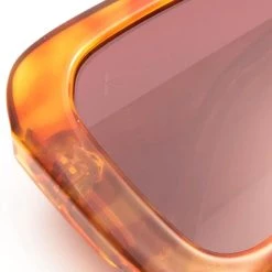 Dime Optics X Kali Uchis Kali Sunglasses In Sunset Tortoise/Brown