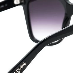 Dime Optics X Les Do Makeup EPTX Sunglasses In Black/Grey Gradient New