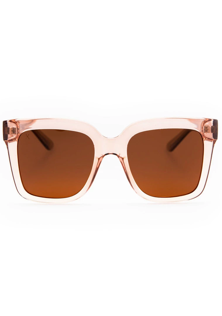 Dime Optics X Les Do Makeup EPTX Sunglasses In Vintage Crystal/Brown 5 Dime Optics X Les Do Makeup EPTX Sunglasses In Vintage Crystal/Brown