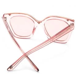 Dime Optics X Lala Kent Ocean Sunglasses In Cotton Candy Pink/Pink New