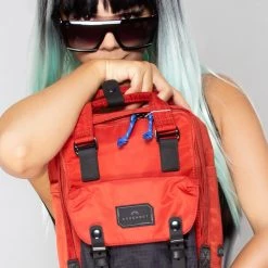 Doughnut Official New X Gamescape Series Macaroon Mini Backpack In Blood Orange
