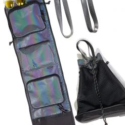 Doughnut Official X Limelight Series Pyramid Convertible Backpack In Dark Rainbow