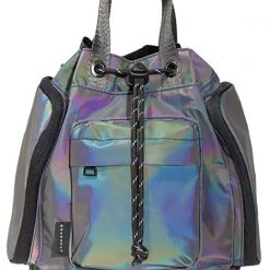Doughnut Official X Limelight Series Pyramid Tiny Convertible Mini Backpack In Dark Rainbow New