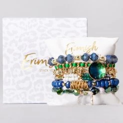 Erimish Tea Room Cinema Hidden Treasure Stack Bracelet