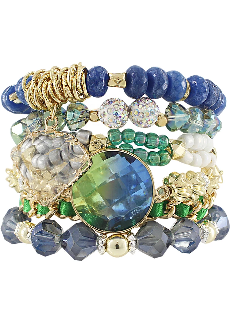 Erimish Tea Room Cinema Hidden Treasure Stack Bracelet 4 Erimish Tea Room Cinema Hidden Treasure Stack Bracelet